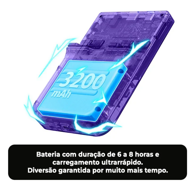 Game Portátil R36S™ Original - 30 mil Jogos de 20+ Consoles  + Case em couro [ PROMOÇÃO ZERA ESTOQUE ]